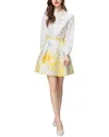 Burryco Shirt & Skirt Set In Multi