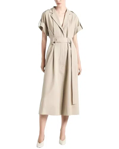 Burryco Shirt Dress In Neutral