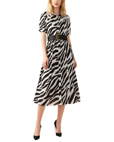 Burryco Shirt Dress In Multi