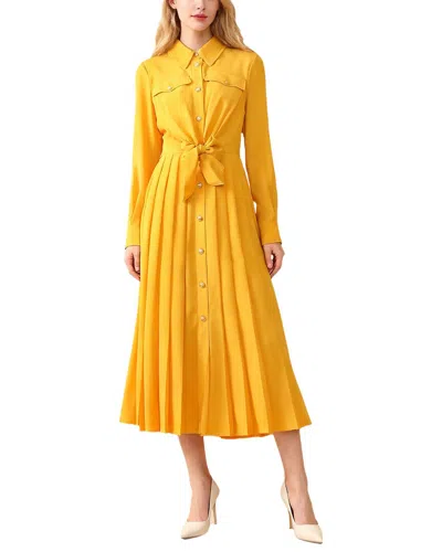 Burryco Shirt Dress In Yellow