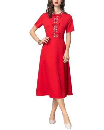 Burryco Short Sleeve Midi Dress