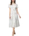 Burryco Short Sleeve Midi Dress