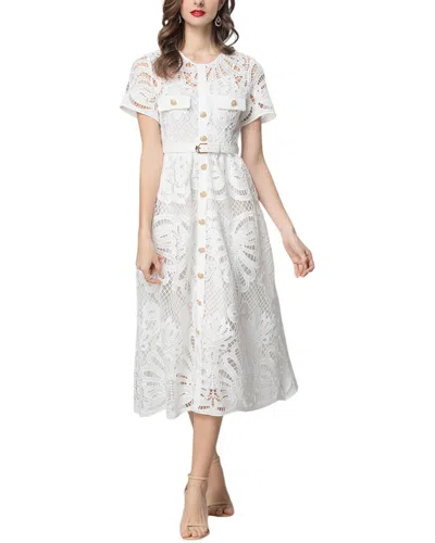 Burryco Short Sleeve Midi Dress