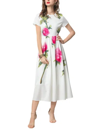 Burryco Short Sleeve Midi Dress