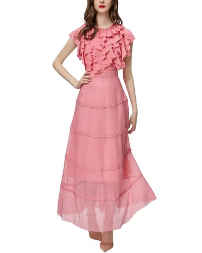 Burryco Sleeveless Maxi Dress In Pink