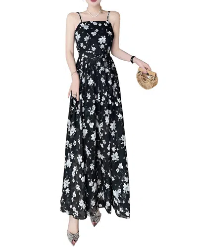 Burryco Sleeveless Maxi Dress In Black