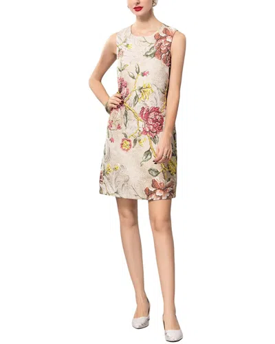 Burryco Sleeveless Mini Dress In Neutral
