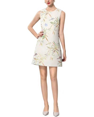 Burryco Sleeveless Mini Dress In White