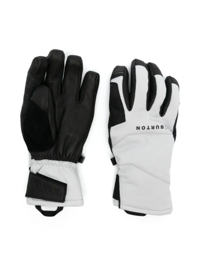 Burton Ak White Clutch Gore-tex Gloves In Grey