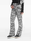 Burton Animal-pattern Ski Pants In Gray