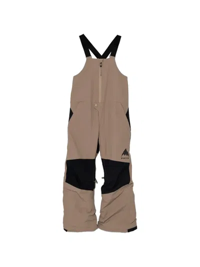 Burton Kids' Black Colour-block Trousers In Brown