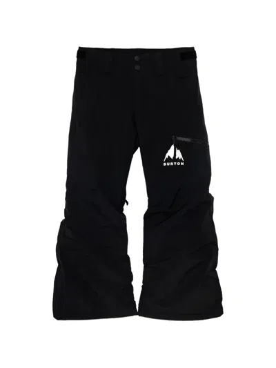 Burton Kids' Button-fastening Ski Pants In Black