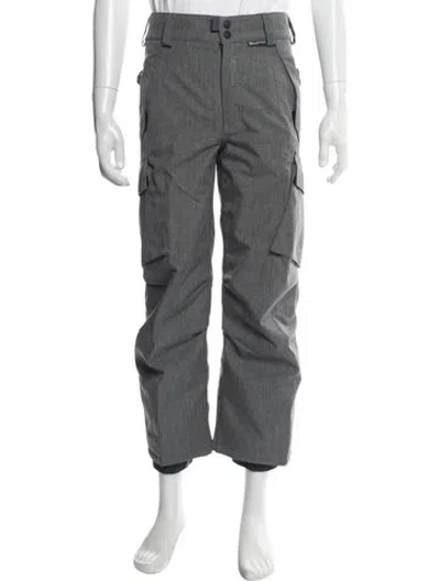 Pre-owned Burton Cargo Pants In Gray