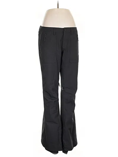 Pre-owned Burton Casual Pants In Black