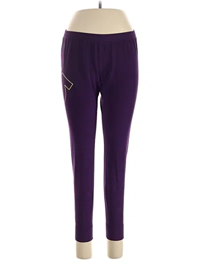 Pre-owned Burton Casual Pants In Purple