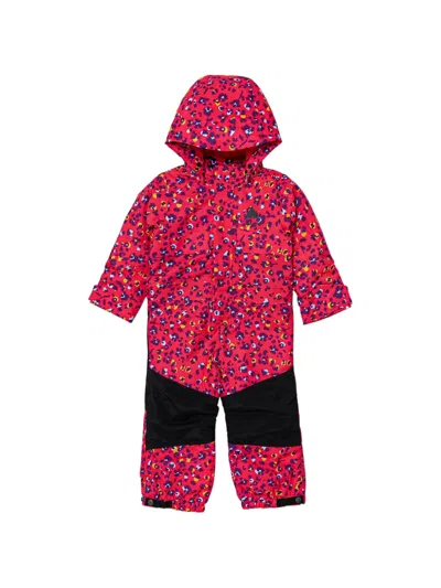 Burton Kids' Hooded Printed Ski Suit In Multi