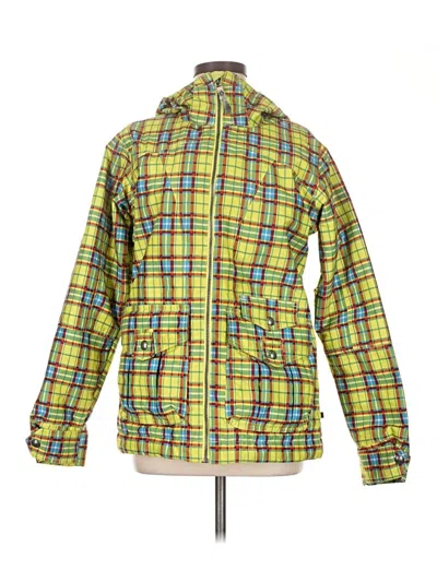 Pre-owned Burton Jacket In Yellow