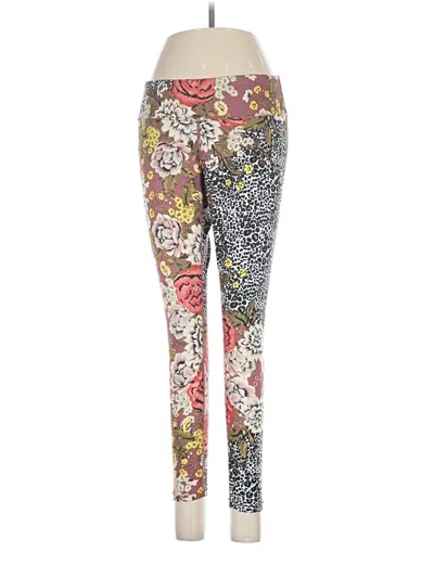 Pre-owned Burton Leggings In Gold