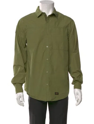 Pre-owned Burton Long Sleeve Shirt In Green