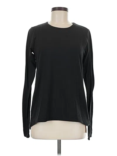Pre-owned Burton Long Sleeve T-shirt In Black