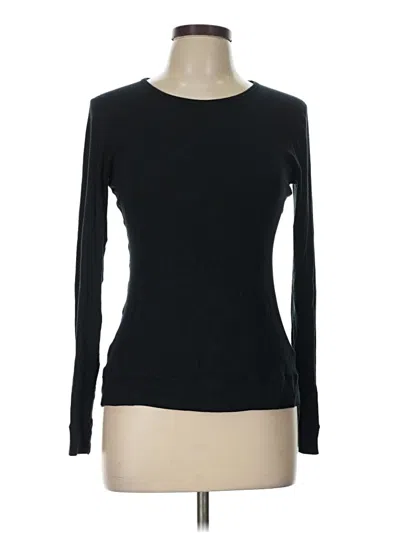 Pre-owned Burton Long Sleeve T-shirt In Black