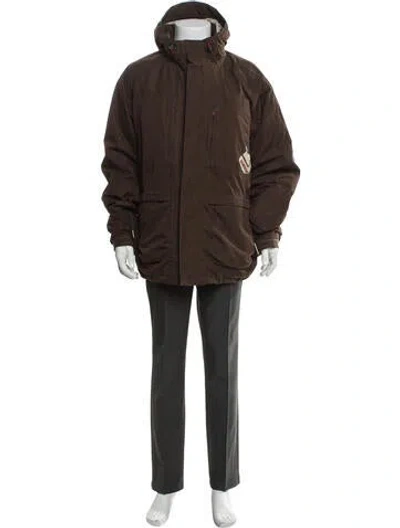 Pre-owned Burton Parka In Brown