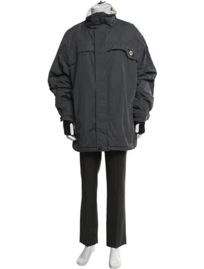 Pre-owned Burton Parka In Grey