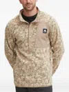 Burton Pattern Button Sweatshirt In Multi
