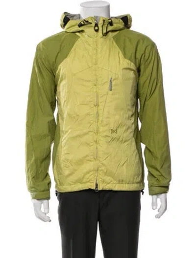 Pre-owned Burton Performance Jacket In Green