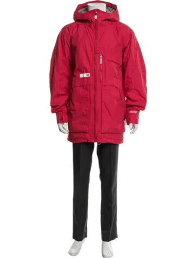 Pre-owned Burton Performance Jacket In Red
