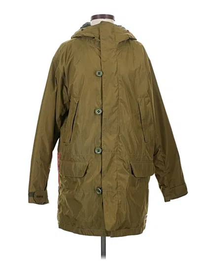 Pre-owned Burton Raincoat In Green