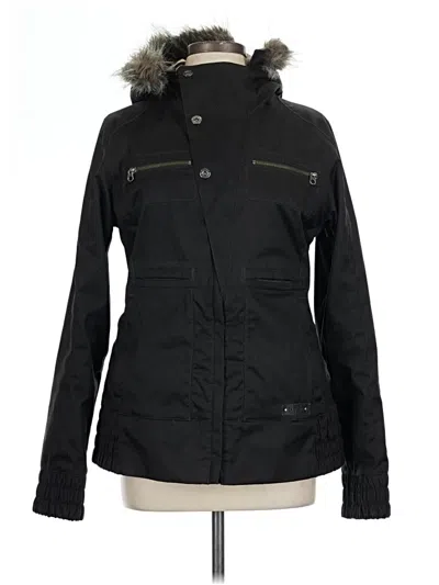 Pre-owned Burton Snow Jacket In Black