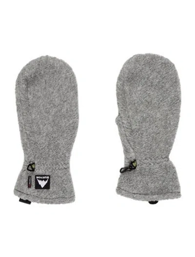 Pre-owned Burton Solid Gloves In Grey