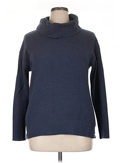 Pre-owned Burton Turtleneck Sweater In Blue