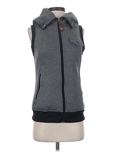 Pre-owned Burton Vest In Gray