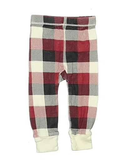 Pre-owned Burt's Bees Baby Babies' Casual Pants In Burgundy