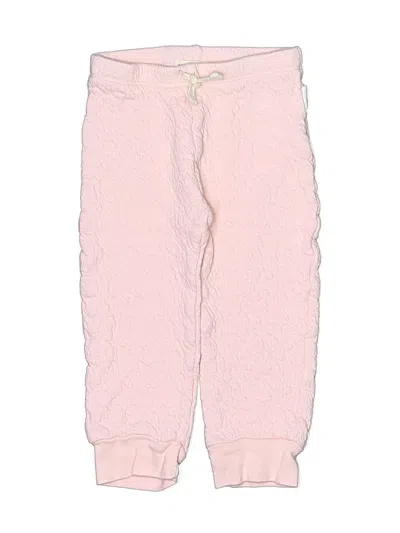 Pre-owned Burt's Bees Baby Babies' Casual Pants In Pink