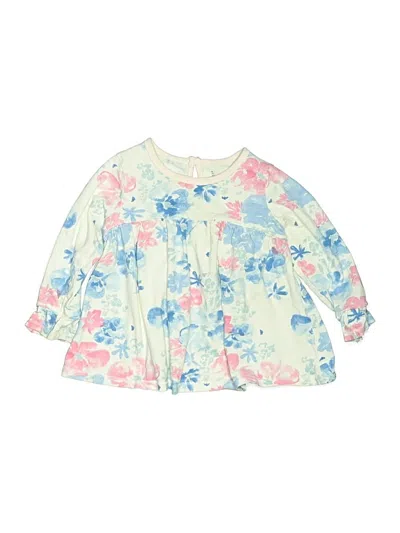 Pre-owned Burt's Bees Baby Kids' Dress In Blue