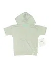 Burt's Bees Baby Pullover Hoodie In Green