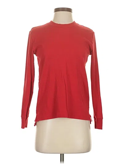 Pre-owned Burt's Bees Baby Pullover Sweater In Red