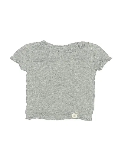 Pre-owned Burt's Bees Baby Babies' Short Sleeve T-shirt In Gray