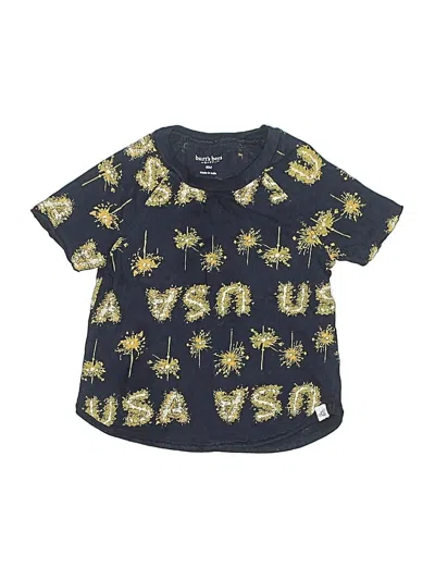 Pre-owned Burt's Bees Baby Kids' Short Sleeve T-shirt In Blue
