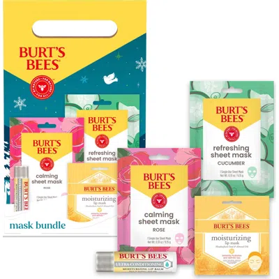 Burt's Bees 6-pack Masks Gift Set In Transparent