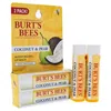Burt's Bees Coconut And Pear Moisturizing Lip Balm Twin Pack 0.15 oz Skin Care 792850896987