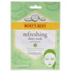 Burt's Bees Refreshing Sheet Mask Cucumber Skin Care 792850910720