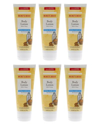 Burt's Bees ® Unisex 6oz Milk & Honey Body Lotion In Transparent