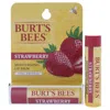 Burt's Bees Unisex Moisturizing Lip Balm 0.15 oz Strawberry Skin Care 792850897694 In Red