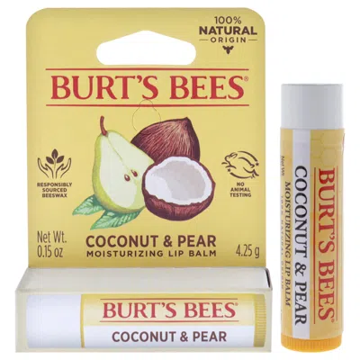 Burt's Bees Coconut And Pear Moisturizing Lip Balm Blister By Burts Bees For Unisex - 0.15 oz Lip Balm In Multi