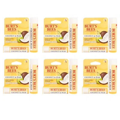 Burt's Bees Coconut And Pear Moisturizing Lip Balm Blister By Burts Bees For Unisex - 0.15 oz Lip Balm - Pack Of In Multi