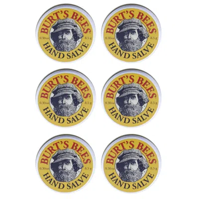 Burt's Bees Hand Salve By Burts Bees For Unisex - 0.3 oz Cream - Pack Of 6 In Multi